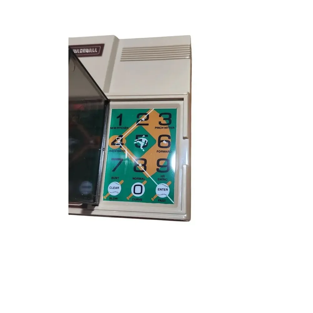 1980 Mattel Electronics World Championship Baseball Handheld Game 3201 WORKING
